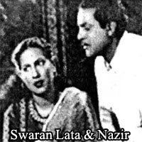 نذیر اور سورن لتا ، فلم پھیرے (1949) میں
