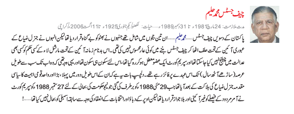 Chief Justice Mohammad Haleem